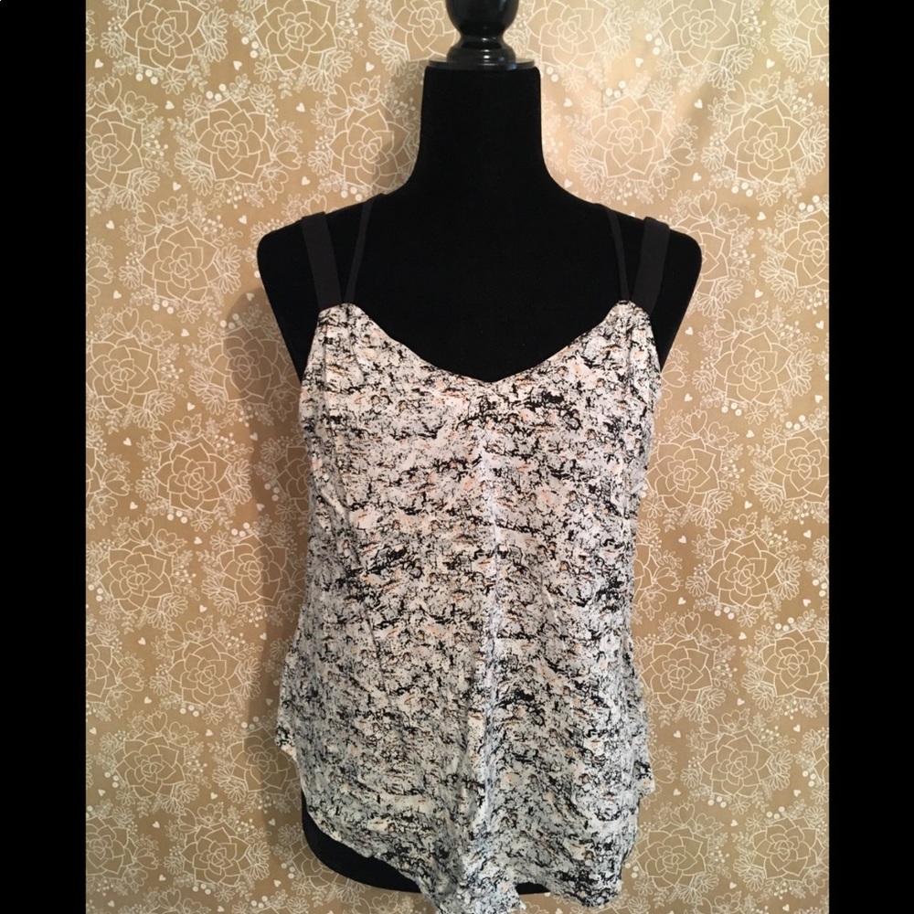 BCBG top with sexy, strappy back